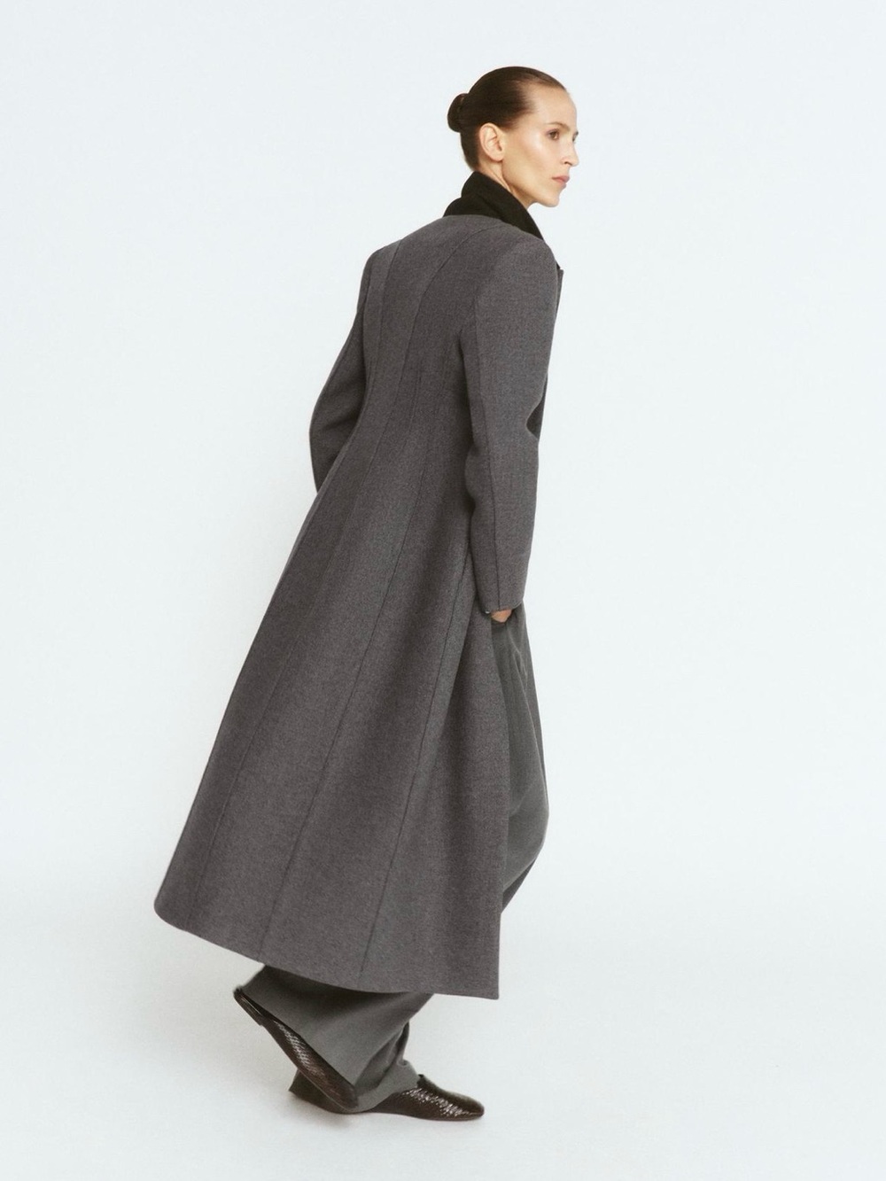 ZW COLLECTION MANTECO WOOL FITTED COAT LIMITED EDITION